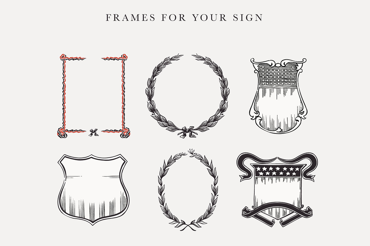 USA history & 4th of July vector set, a Decorative Illustration by kaer_shop (Photo 8 of 14)