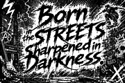 ShycoBlaze – Metal Skate Rock & Punk, a Handwritten Font by HypeWorksCo (Thumbnail 6 of 13)