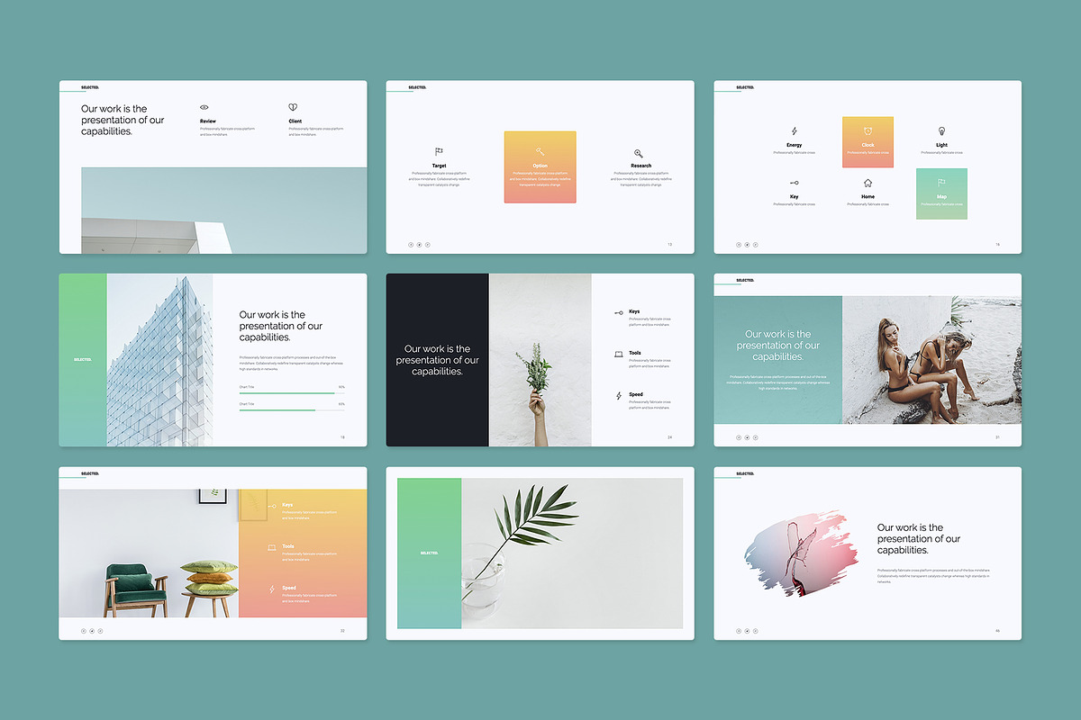 SELECTED - Minimal Presentation, a Presentation Template by SimpleSmart (Photo 6 of 10)