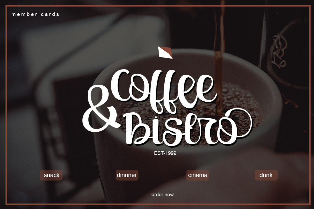 Homelands, a Script Font by Bramcreative (Photo 5 of 6)