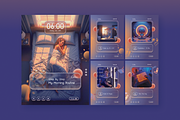 Glassy Calm | Social Media Templates, a Social Media Template by Sooni Gaad (Thumbnail 10 of 12)