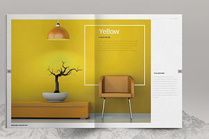 Interior Design Catalog Brochure