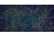 Art Deco Leaves Patterns, a Pattern Graphic by Marylia (Thumbnail 2 of 13)