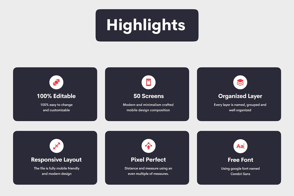 Bookz-Book Shop App UI Kit, an App Template by CreativeUI (Photo 5 of 7)