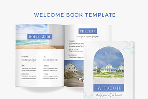 Airbnb Welcome Book Template | Beach