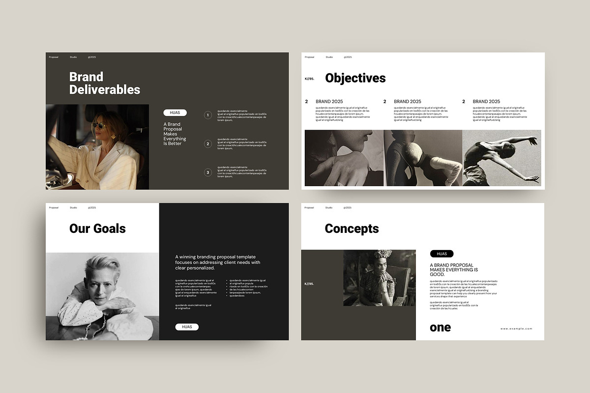 Huas Brand Proposal Presentation, a Presentation Template by Studio Artisan (Photo 6 of 12)