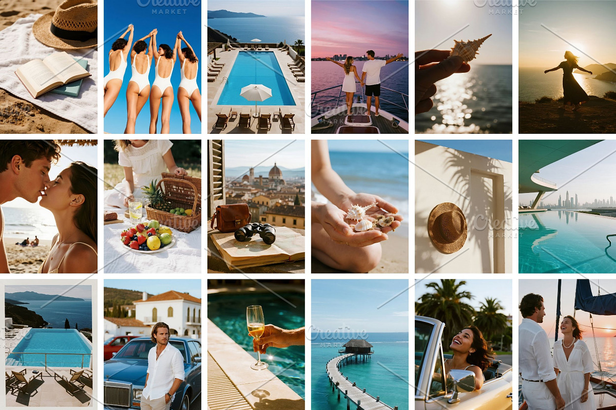 160 Summer Stock Photos, a Holiday Photo by Selenique Studio (Photo 4 of 7)
