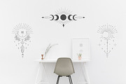 UPDATE! Mystical Moon Trendy Designs, a Decorative Illustration by Designwork (Thumbnail 12 of 23)