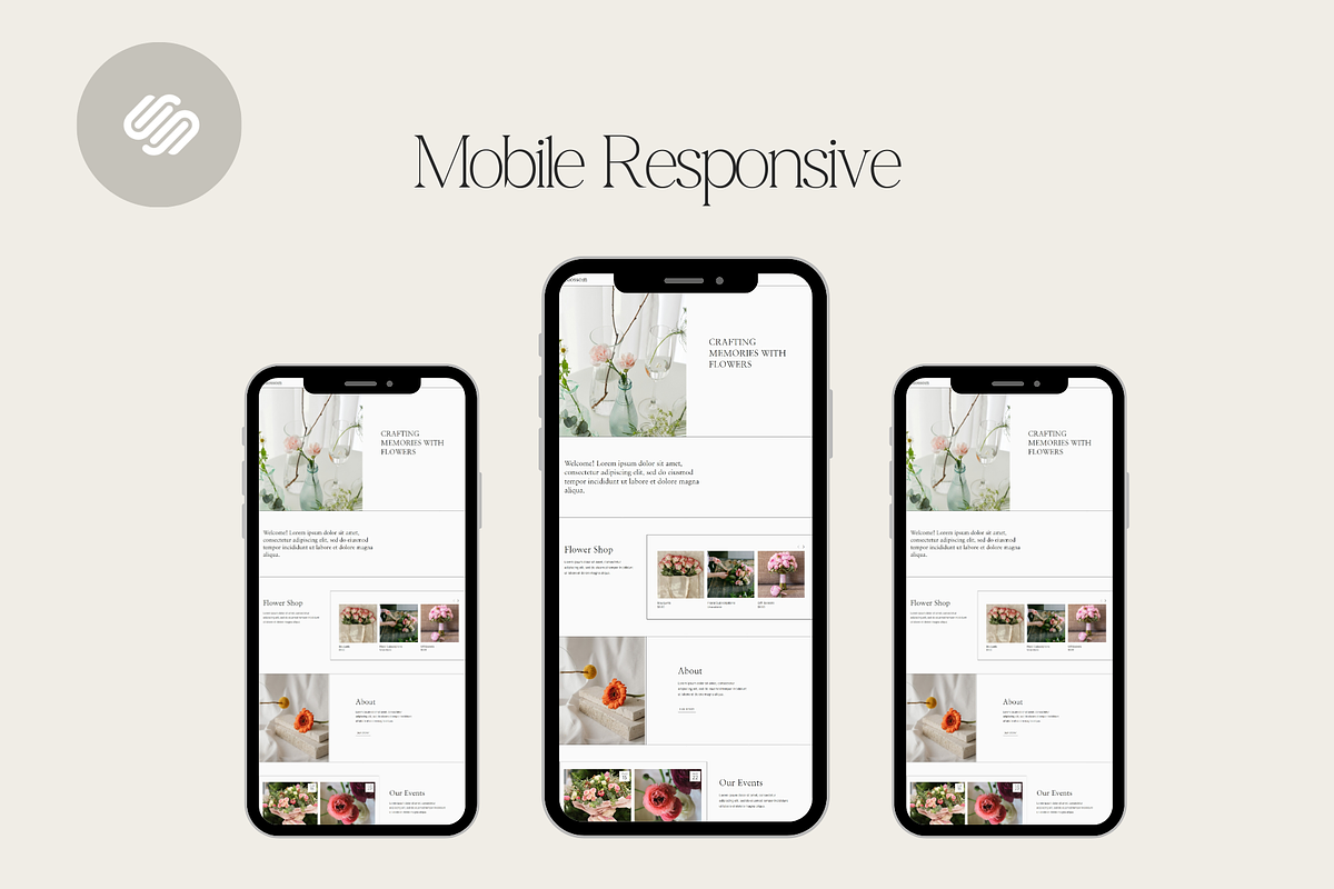 Blossom Squarespace 7.1 Template, a Squarespace Template by Beliveart (Photo 3 of 5)