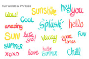 Bubbly Summer Graphic Elements, a Solid Icon by KT Art & Design (Thumbnail 2 of 9)