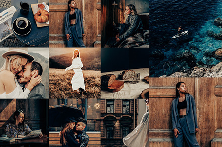 7 CINEMATIC LIGHTROOM MOBILE PRESETS