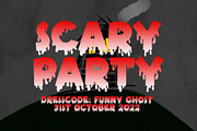 Bloody - Spooky Halloween Font, a Font by Airotype (Thumbnail 3 of 8)