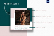 Stylish Instagram Template Bundle, a Social Media Template by Pretty Bloom Designs (Thumbnail 6 of 7)
