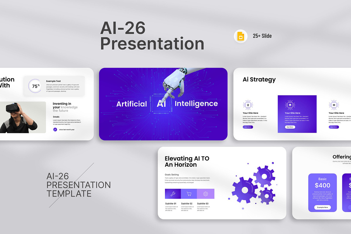 Artificial Intelligence Presentation, a Presentation Template by ...
