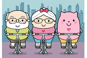 Experienced adults use cycling, a Person Photo by ZinetroN
