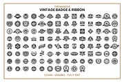 1200 Vintage Badge & Objects, a Branding & Logo Template by Toonsteb (Thumbnail 7 of 20)