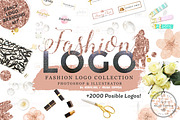 ♡Fancy&Chic Fashion Branding Kit, a Branding & Logo Template by Nordic.Arg (Thumbnail 1 of 9)