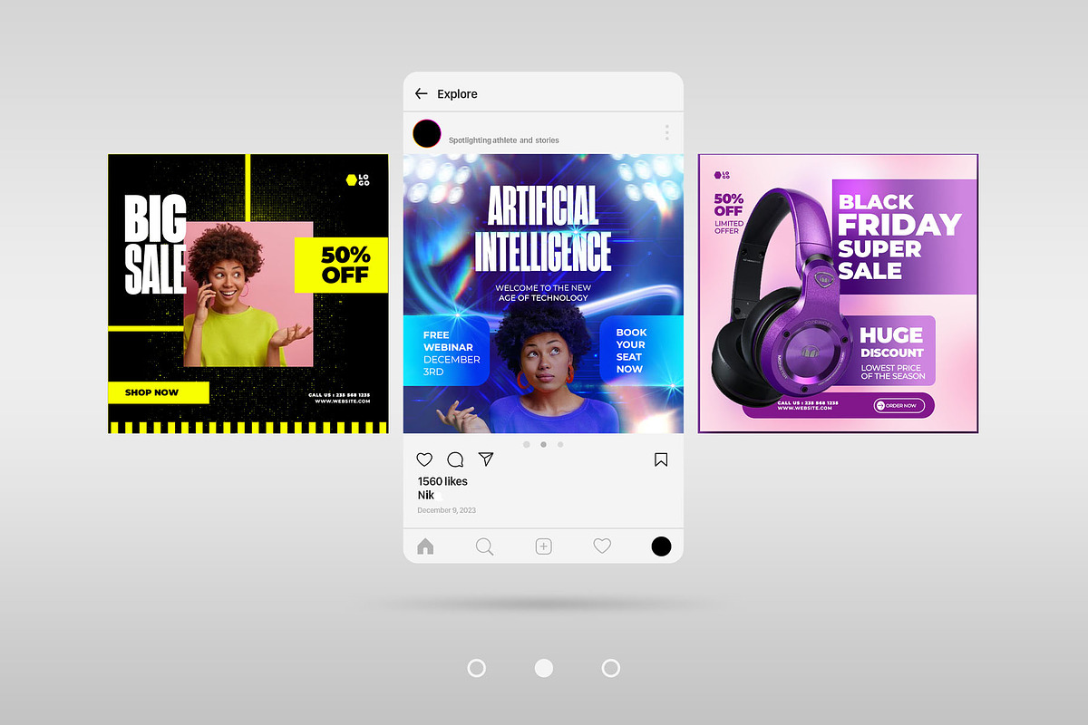 5 creative social media post design, a Social Media Template by graphic bakers (Photo 5 of 5)