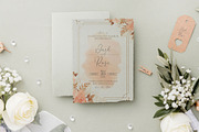 Watercolor Wedding Invitation Card, an Invitation Template by graphicacademypk (Thumbnail 2 of 2)