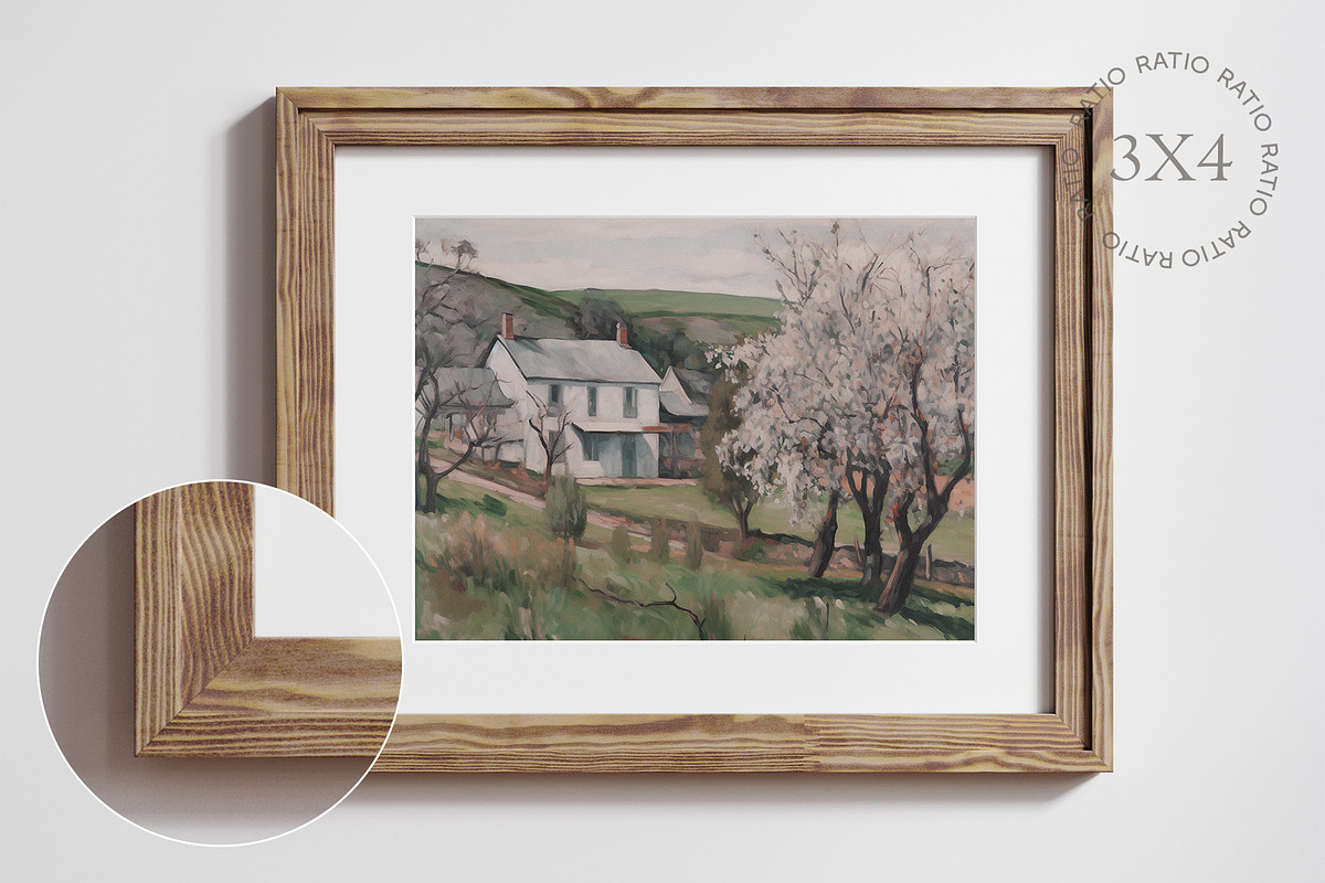 Wooden frame mockup close up, a Household Mockup by Artjafara (Photo 5 of 5)