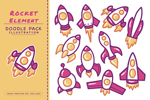 Rocket Equipment - Doodle Pack