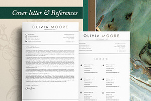 OLIVIA - RESUME TEMPLATE BONUSES