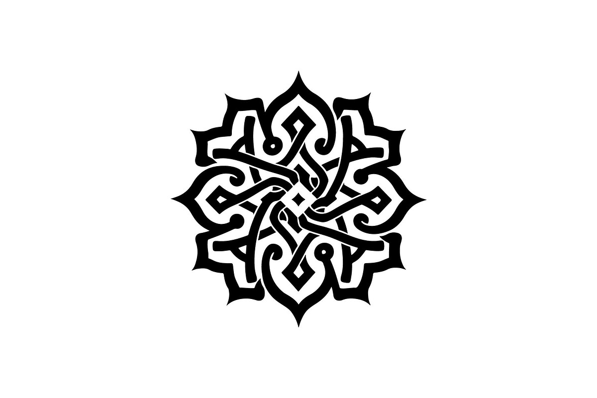 Mandala Floral Ornament Pack, an Object Graphic by yasushie (Photo 7 of 7)
