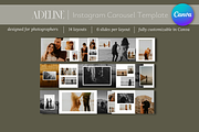 Adeline | IG Carousel Template, a Social Media Template by Studio Annie Louise (Thumbnail 2 of 7)