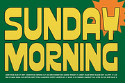 Mereum Dreamy | Bold Retro Typeface, a Sans Serif Font by gracetype_studio (Thumbnail 2 of 12)