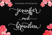 Victoria, a Script Font by Byuly Ayika (Thumbnail 4 of 8)