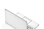 Notebook, an Object 3D Model by CGAxis (Thumbnail 8 of 10)