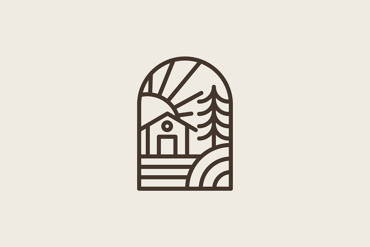 Woodbarn Logo Template, a Branding & Logo Template by Guna Studio (Photo 4 of 4)