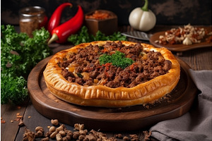 Turkish Pie Homemade. Generate Ai