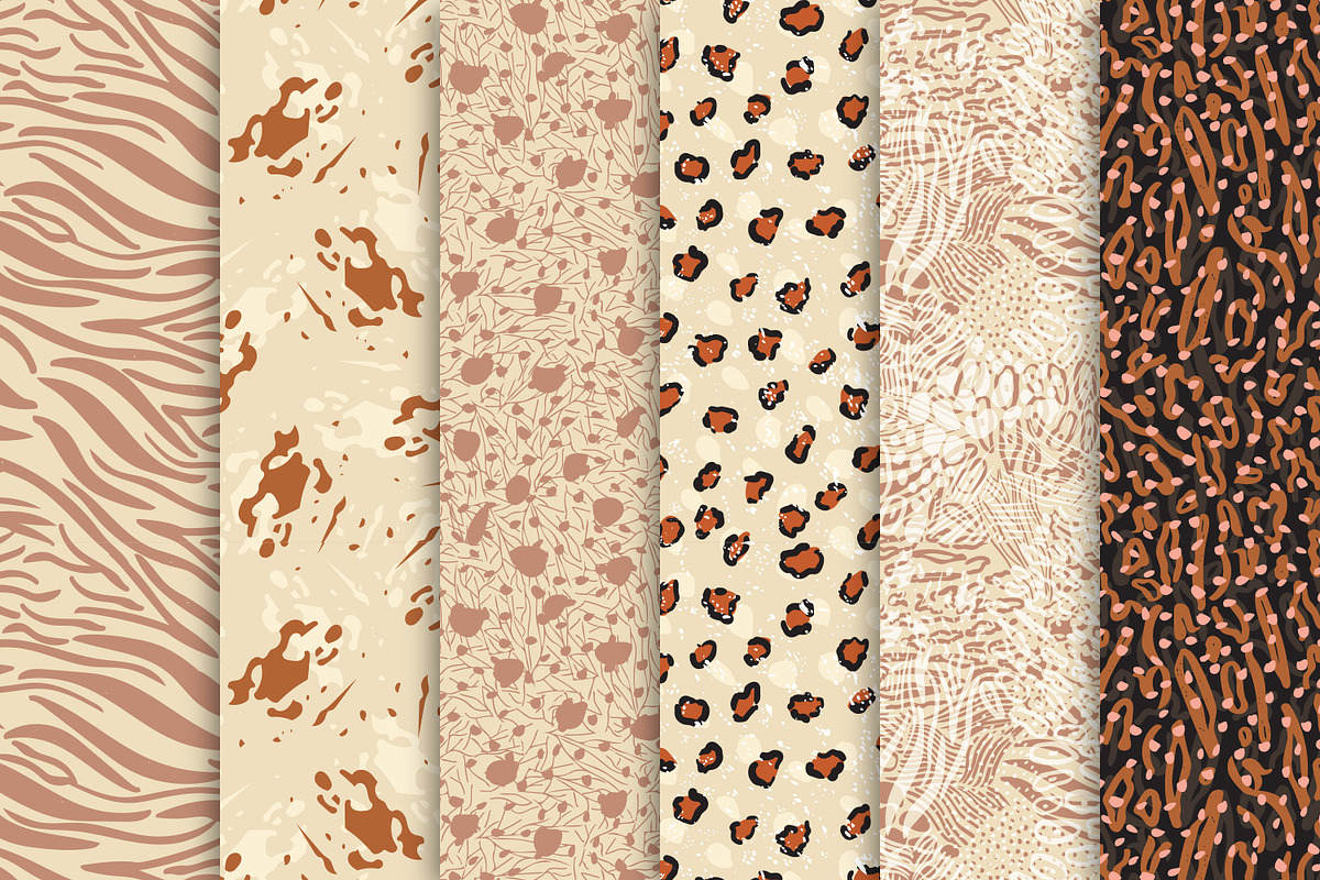 Animal print collection, a Pattern Graphic by Mona Ahmed (Photo 7 of 16)