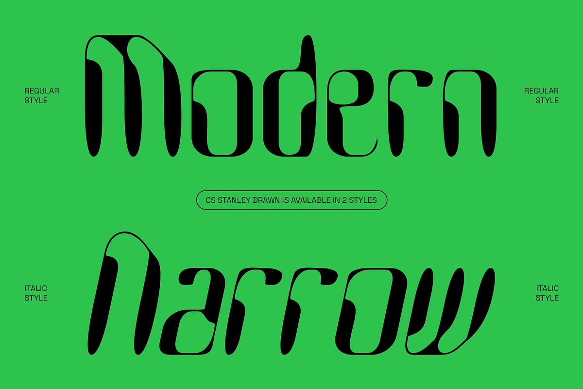 CS Stanley Drawn, a Sans Serif Font by Craft Supply Co. (Photo 3 of 8)