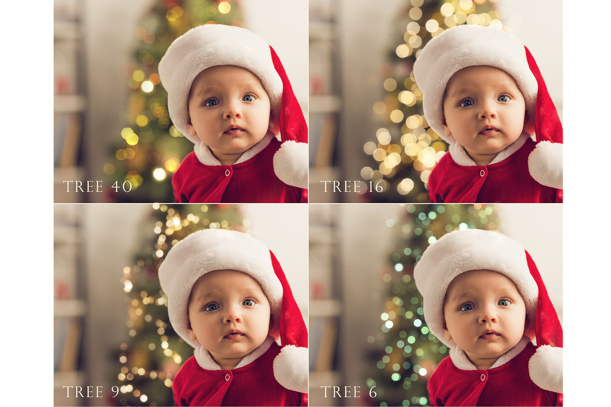 Christmas tree lights bokeh overlays, an Object Graphic by Paper Farms (Photo 5 of 8)