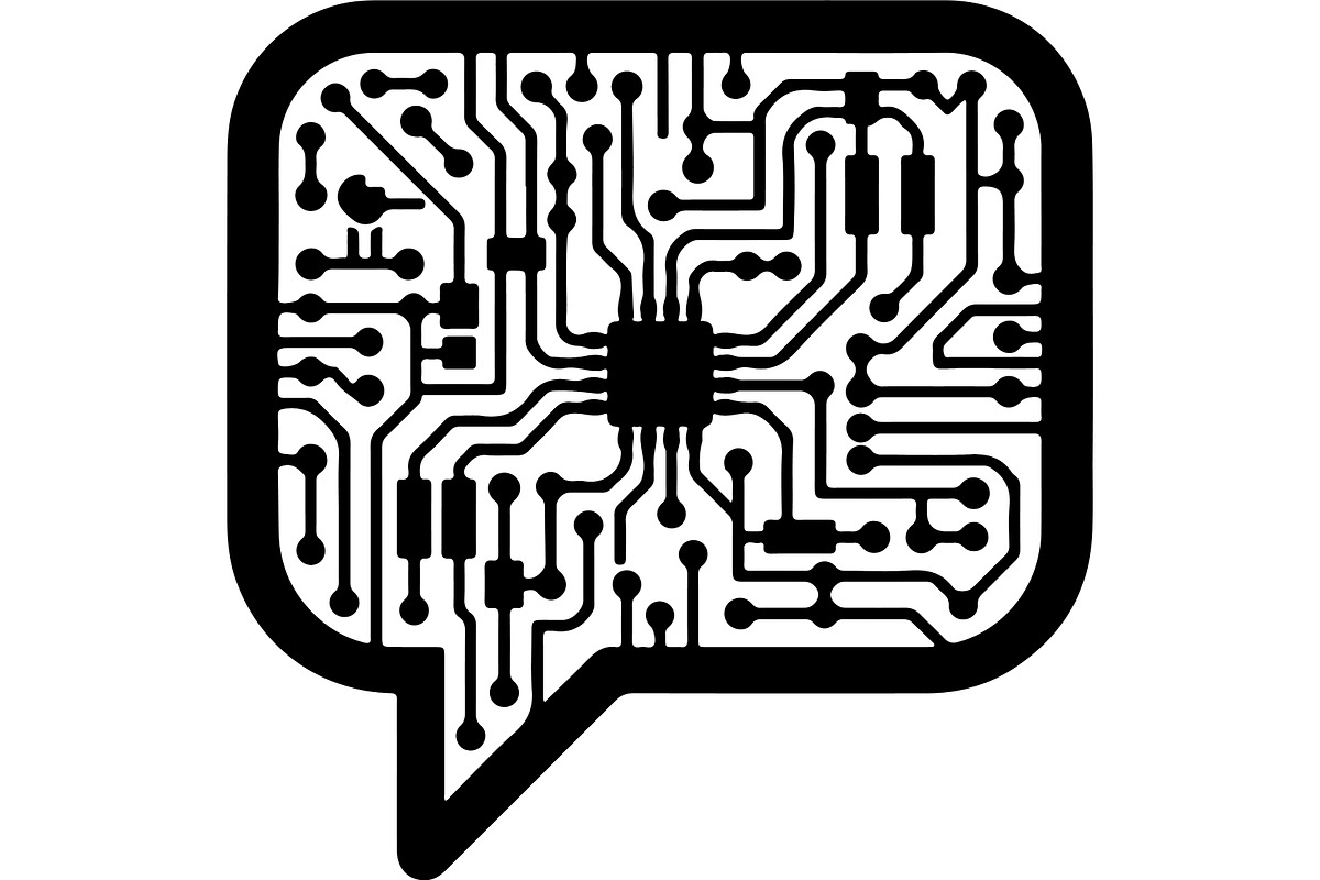 Technology Circuit Speech Bubble, a Technology Illustration by balal (Photo 12 of 13)