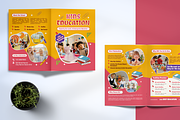 Kids Education Bifold Brochure, a Brochure Template by SquidPixey (Thumbnail 3 of 6)