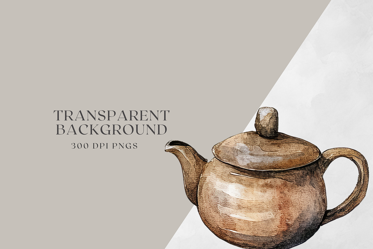 Watercolor Japanese Ceramics, a Decorative Illustration by ThaismotaCreativeCo (Photo 7 of 7)