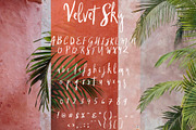 Velvet Sk Brush Font, a Script Font by IsikChic (Thumbnail 2 of 3)