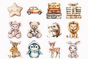 Vintage Toys Clipart, an Illustration by Design Market (Thumbnail 4 of 5)