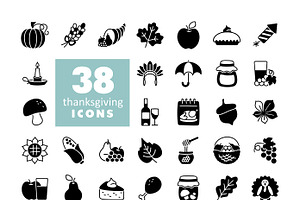 Thanksgiving and Autumn Holiday Icon, an Icon by Nasik-Nosik