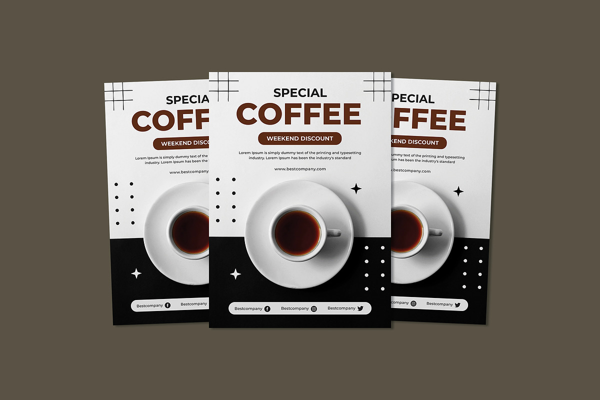 Special Coffee, a Flyer Template by Vibesteam