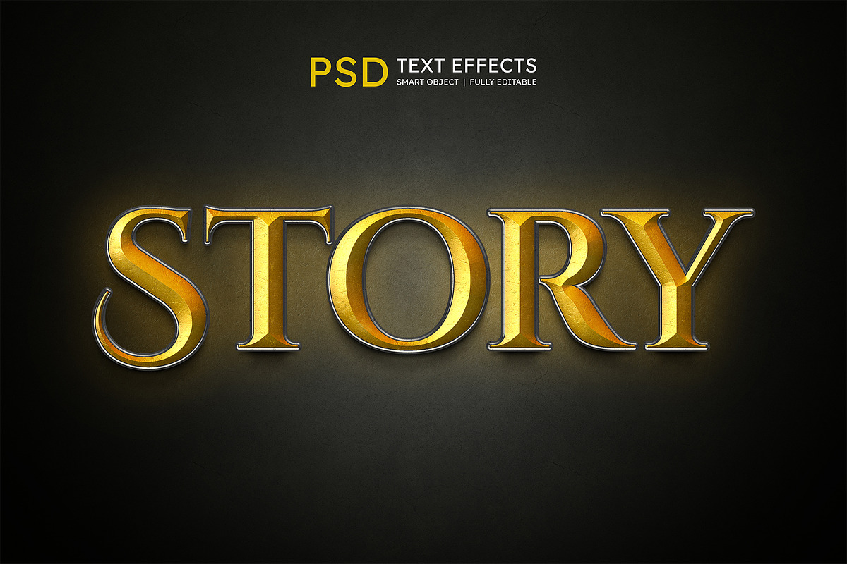 Story Text Effect Style, a Layer Style Add-On by S_design
