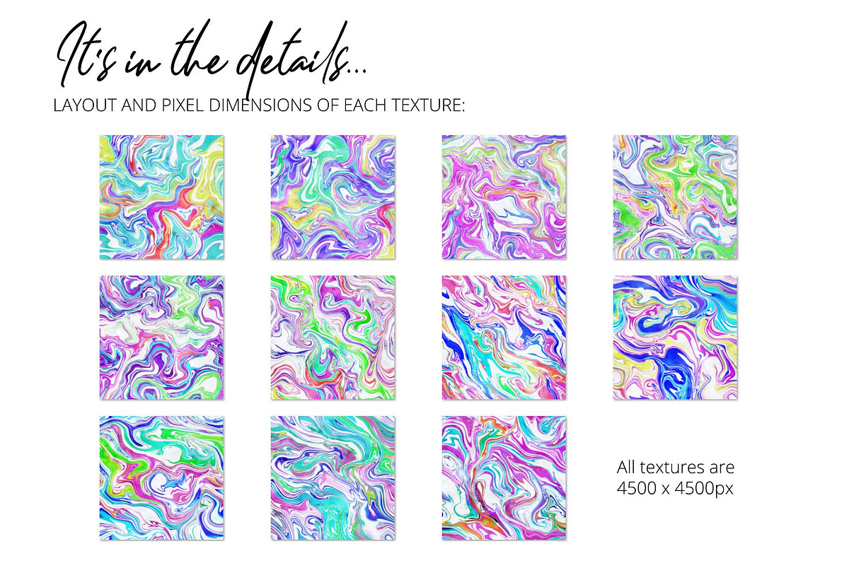 Groovy psychedelic textures kit, a Texture Graphic by AdenaJ (Photo 4 of 16)