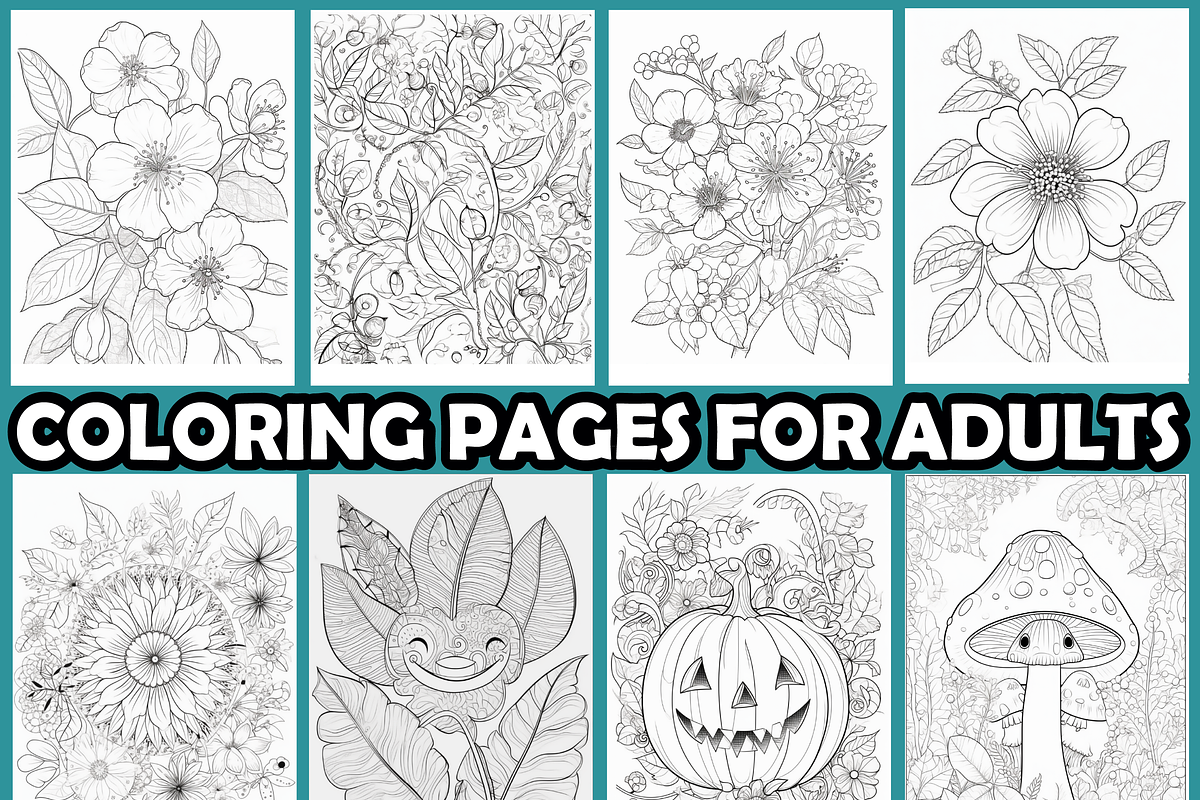Detailed Botanical Coloring Pages, an Animal Illustration by martinblan (Photo 3 of 4)