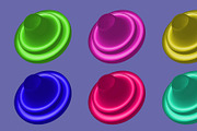 3d Geometric Vector Shape Bundle Set, an Object Graphic by NJ Himel (Thumbnail 15 of 15)