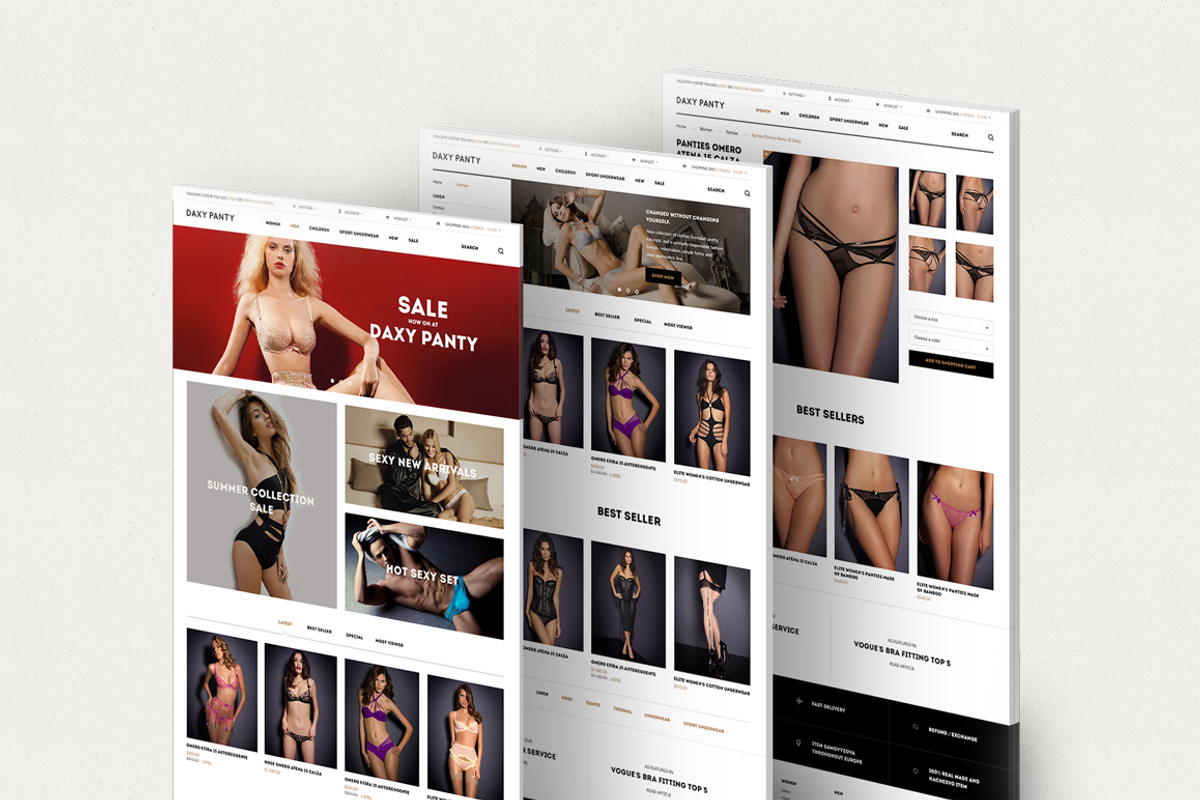 Daxy | PSD Template, a Websites & App Template by hezytheme (Photo 3 of 5)