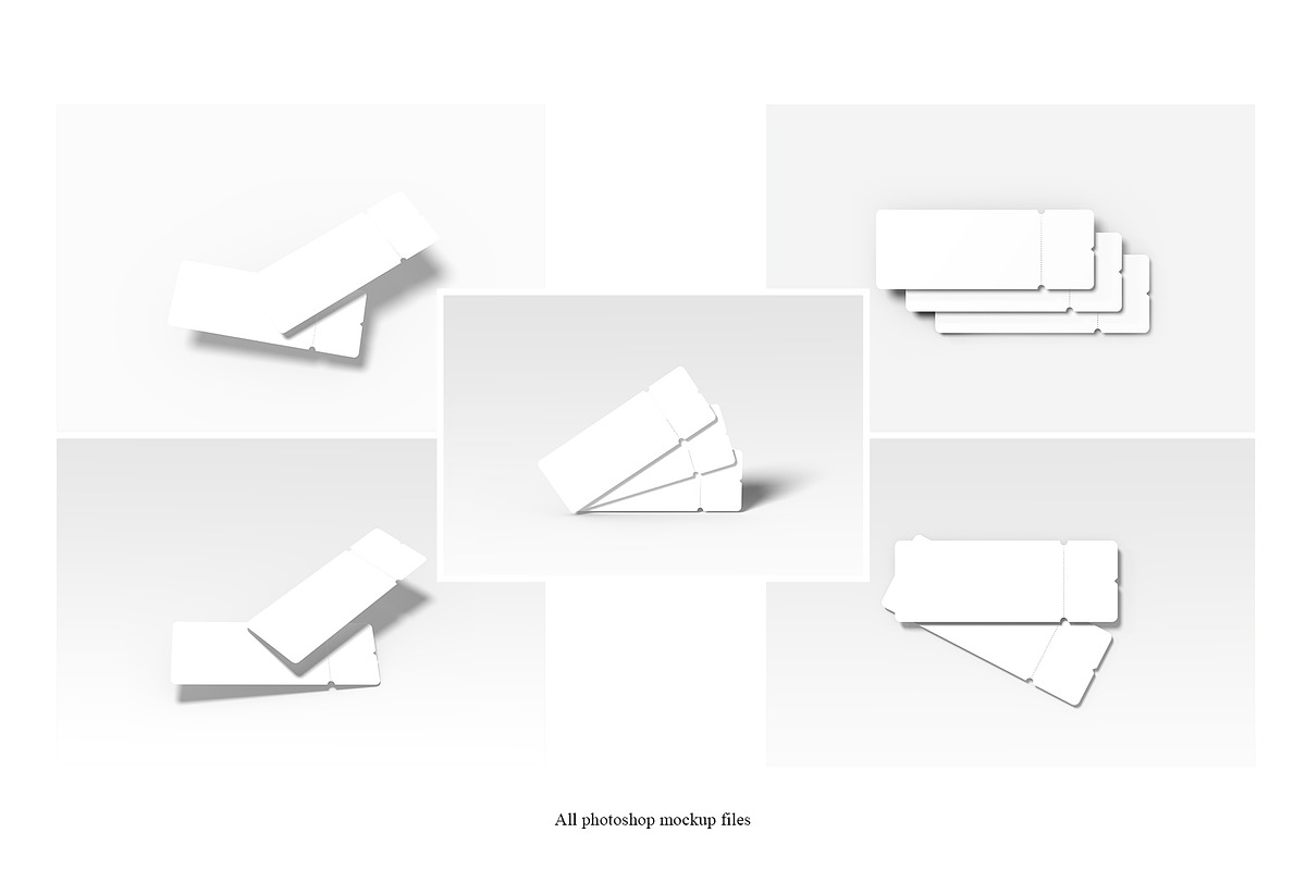 Airlines Ticket Mockup, a Product Mockup by FathirMarz (Photo 10 of 10)
