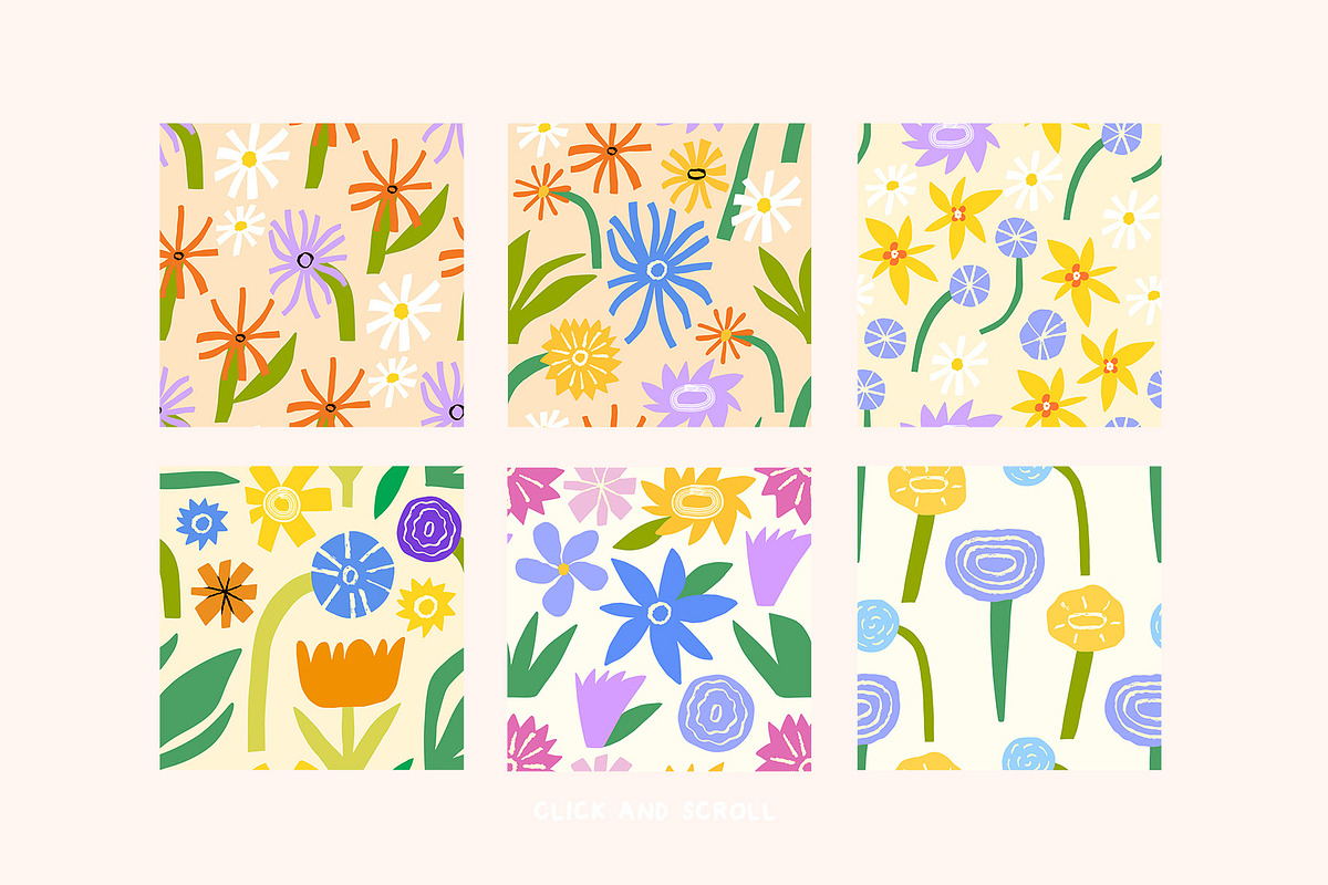 FLOWER MARKET 2 Graphics Bundle, a Pattern Graphic by Katerina Osa (Photo 14 of 16)